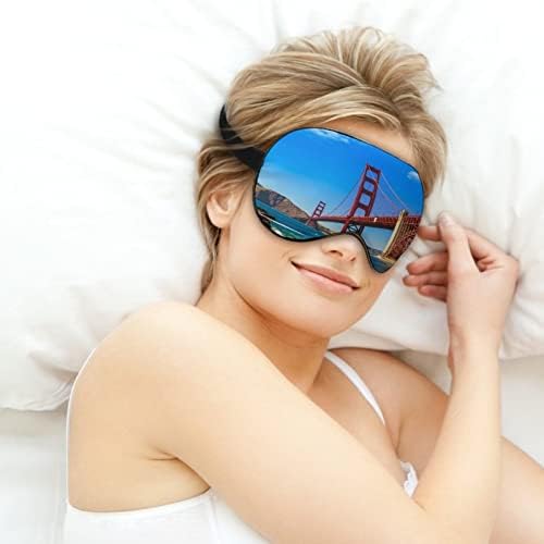 São Francisco Golden Gate Bridge Sleeping Blingold Mask
