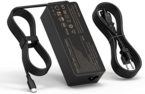 90W/65W Adaptador de potência do carregador USB C para HP Spectre X360 13-AE015DX 15-B-B-B-B-B-B-B-B-B-B-B-B-BL000; Dell LA90pm170 0tdk33