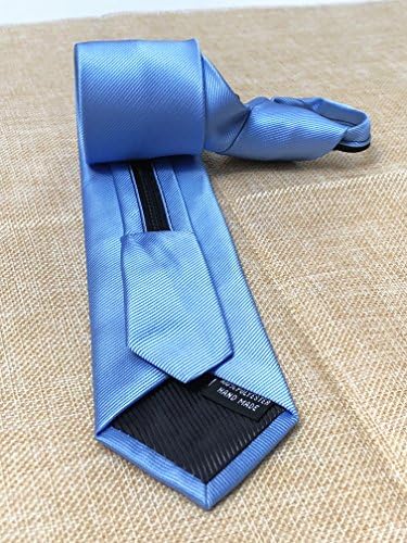 Masculino garotos clipe de zíper magro na gravata cor de cor de garalha de garalha de gripes mais fácil
