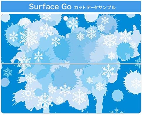 capa de decalque igsticker para o Microsoft Surface Go/Go 2 Ultra Fin Protective Body Skins 001471 Snow Winter