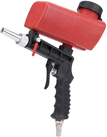Pistola de areia pneumática de Akozon, ferramenta de jateamento de areia de areia portátil Small Blasting 90psi