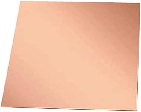 Lieber Iluminação Metal Folha de cobre Placa de cobre roxa de 0,12 polegada de espessura para jóias, bricolage,