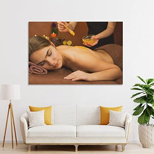 Posters de beleza Poster de massagem Tailândia Óleo de massagem Aberta de massagem Abertura do salão de beleza Arte de parede
