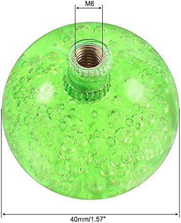 Mecccanity Joystick Handle top Ball Head M6 Verde fácil de instalar para o jogo de arcade Parte 2 pacote