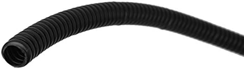 Aexit conduíte fiação corrugada e belisos de conexão Protetor de tubo de tubo de 8 pés de comprimento 10mm tubo de tambor