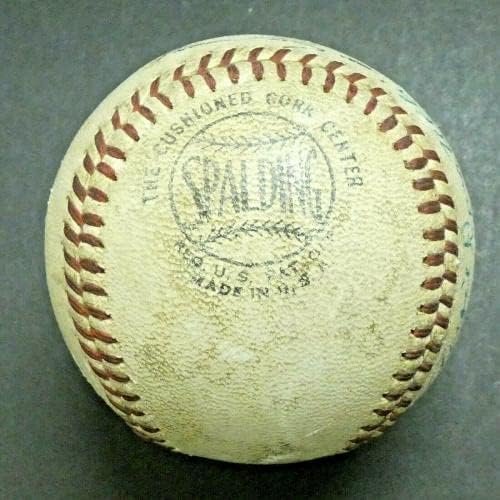 JOGO DE 1962 Utilizado 1962 All Star Baseball Assinado pelo árbitro Augie Donatelli JSA PSA - Baseballs de jogo usado