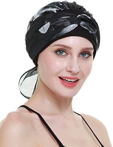 Quimioterapia turbans para feminino para mulheres longas lenços de cabeça de cabeça de cabeçote de cabeça chapéus de câncer