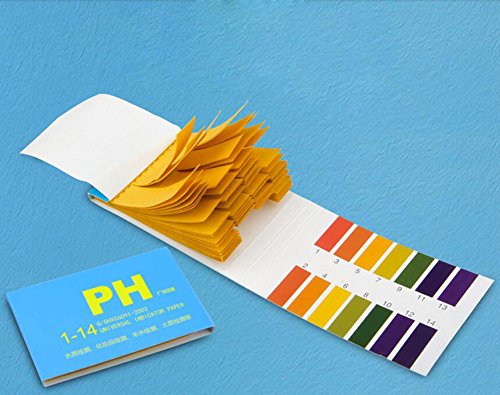 6 sacos pH 1-14 Teste Kit de teste de papel de teste