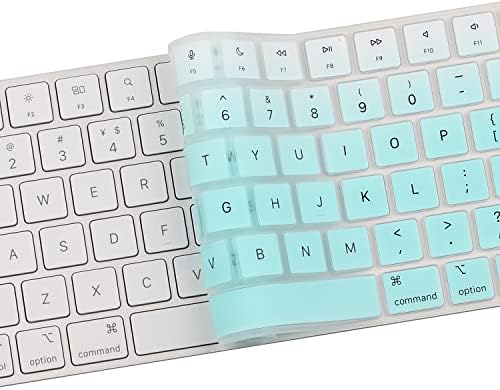 Cobertura do teclado Skin for Apple Magic Keyboard com ou sem Touch ID/IMAC 24 Touch ID Modelo A2449 A2450, IMAC Magic