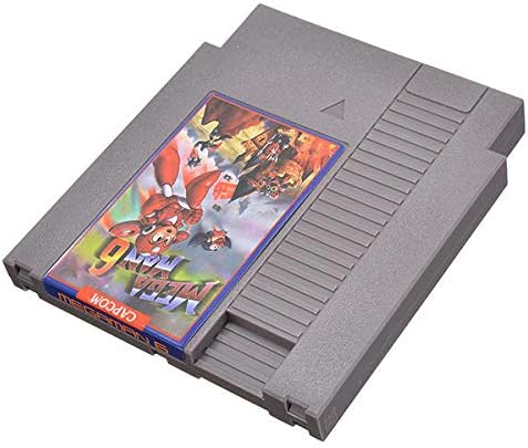 MITUHAKI MEGA MAN 6 72 PIN 8 BIT GAME CARTURIGE PARA NES - 1 X MEGA MAN 6 CARTRIDDE DE JOGO - cartucho de acessórios para jogos retrô para Nintendo