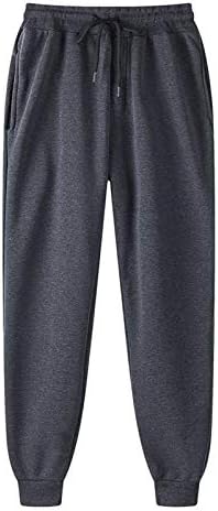 Calça de calça masculina calça de moletom de quadril-hop calças casuais acolchoadas de legging para homens