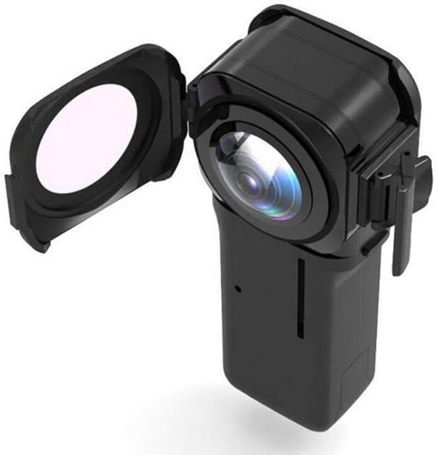 Tampa de proteção contra lentes/lentes de lente Afymy Snap para Insta360 One Rs 1 polegada 360 Edição Câmera Premium Lens Guard