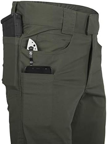 Helikon -Tex Greyman Tactical Pants for Men - Ripstop - leve para o ar livre, caminhada, aplicação da lei, calças de trabalho