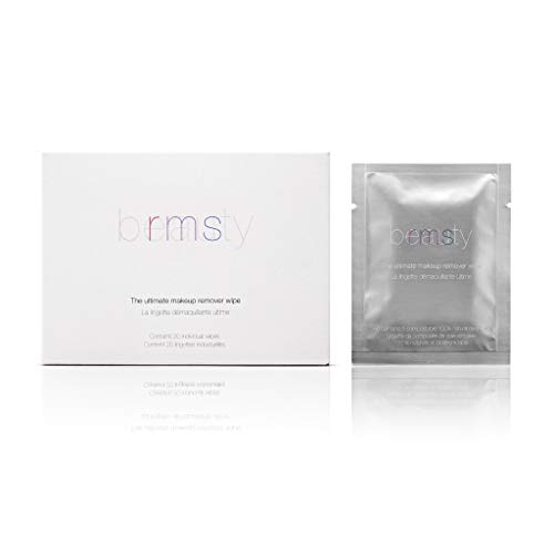 RMS Beauty The Ultimate Makeup Removedor Limpos - Panos suaves de limpeza facial com óleo de coco orgânico hidratante em
