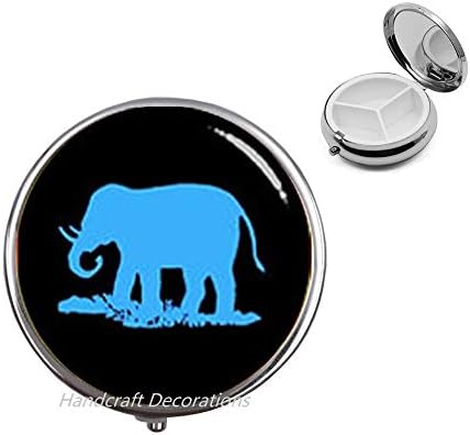 Caixa de comprimidos de elefante elefante Caixa-zoo-zoo-animal-animal que elefra-jóias-elefantes-elefantes-elefantes-elefantes