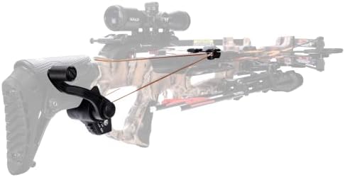 Dispositivo de armar com manivela de Barnett para besta, ambidestro, instalação fácil, reduza a resistência de armas em 93%