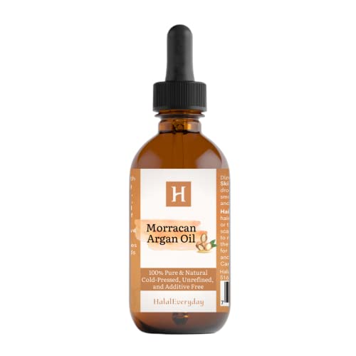 Óleo de argan marroquino de halaleveryday no dia