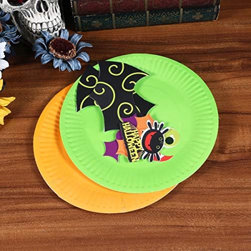 Adesivos de frutas de cabilock 12pcs Halloween Paper Placas