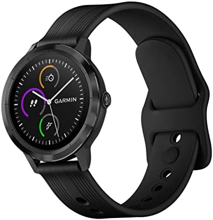 Cinta de substituição de silicone macio anzoat para Garmin Vivoactive 3 Vivomove HR Smart Wrist para Garmin Vivoactive 3 Watch Band