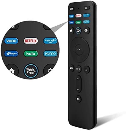 Substituição IR Controle remoto XRT260 FIXA PARA VIZIO V-SERIES M-SERIE P-SERIE Smartcast 4K Smart TV com botões