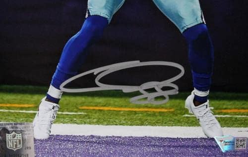 CEEDEE LAMBO Autografado Dallas Cowboys 8x10 Dance Photo -fanáticos *Silver - Fotos autografadas da NFL