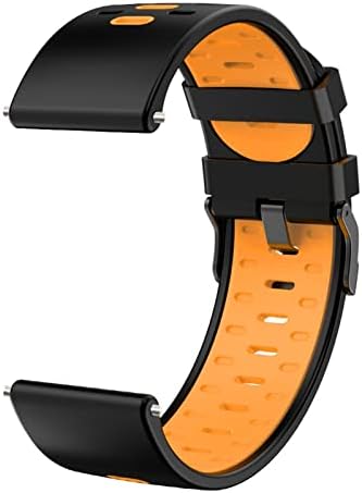 Ahgdda 22mm Silicone tira para Suunto 9 Peak Outdoors Sport Smart Watch Breathable para a pulseira de banda de substituição