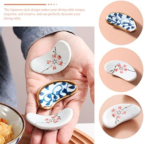 Bestonzon Multi Tool Coffee Sloons Ceramic Japanese Chauzes japoneses Captick Posfre Restra de grão de grãos decorativos