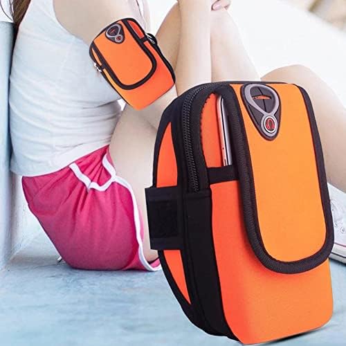 Bolsa telefônica de caixa de braçadeira esportiva WSSBK para bolsas para adultos que executam a banda de braço de ginástica Bolsa Fitness