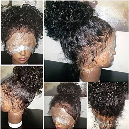 Cabelo JYZ 13x4 HD Lace Front Wigs Human Human Virgin Virgin Virgin Wet Curly 150% Density Wigs para mulheres negras cabelos humanos pré -arrancados com cabelos de bebê 28 polegadas