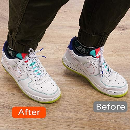 COMFOWNER 4 pares vincos preventores, guardas de bota de dedo da bota de sapato, diminuição de prevenção de sapatos de desvio