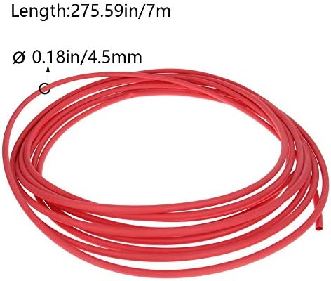 Bettomshin 6pcs 2: 1 Tubo de manga de manga de cabo de encolhimento de cabo de encolhimento de calor de calor