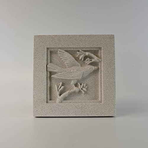 O Pineapple Grove projeta o ornamento de placa de telha arquitetônica Bas Relief Relief 3D, pedra fundida sólida, design