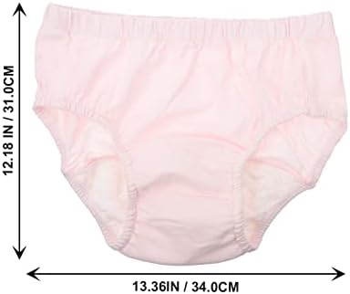 OPERITACX Incontinência lavável Roupa Under Roupa Reutilizável Adulto fralda adulta Anti-vaza Menstrual Panties de roupas íntimas