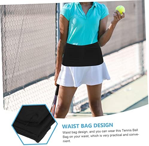 Garneck Tennis Fanny Pack Running Pacotes de cintura Organizador de armazenamento de cinto Bolsa de tênis portátil para golfe de tênis