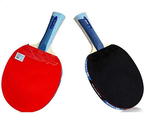 Sshhi Senior Ping Pong Racket Conjunto, alça sem deslizamento, raquete profissional de pingue-pongue, tem excelente velocidade,