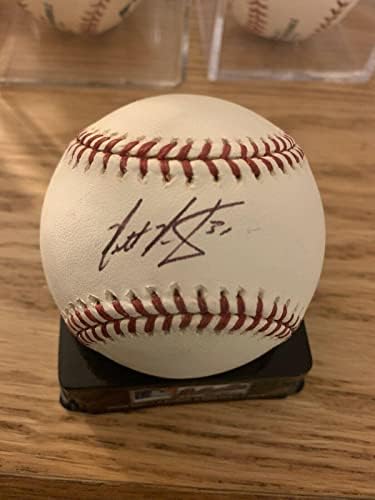 Matt Mantei Marlins Diamondbacks assinou beisebol oficial da MLB - Baseballs autografados