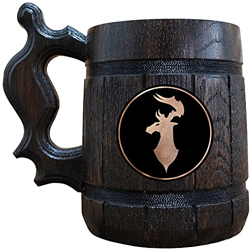 Emerald Enclave Beer Caneca, masmorras e Dragons Beer Stein, Gamer Gift, STEIN personalizado de cerveja, Dungeon Master Tankard, presente personalizado para homens, presente para ele