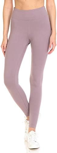 Leggings Depot Yoga cintura Reg/Plus Leis de moda amanteigada feminina