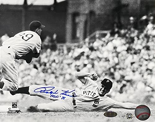 Ralph Kiner assinou 8x10 Pittsburgh Baseball Photo Hof 75 Bas