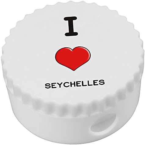 Azeeda 'I Love Seychelles' Compact Pencil Sharpiner