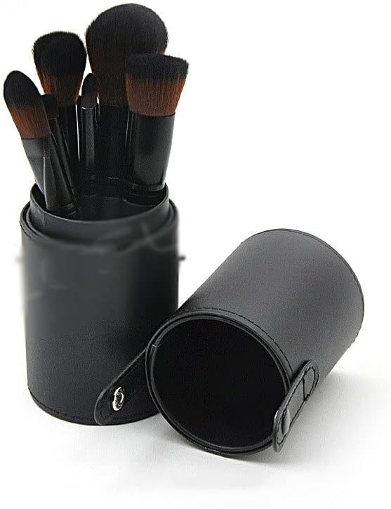 N/A 10 pedaços de pincel de maquiagem poroso, ferramentas de maquiagem para os olhos pretos