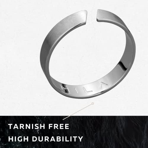 Anel para homens e mulheres l aço inoxidável, anel minimalista, design puro simples, anel masculino, alternativa de anel