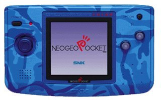 SNK Neogeo Pocket Color Console em Ocean Blue
