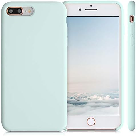 Caixa Kwmobile Compatível com Apple iPhone 7 Plus/iPhone 8 Plus Case - TPU Silicone Top Top com acabamento suave - Cool