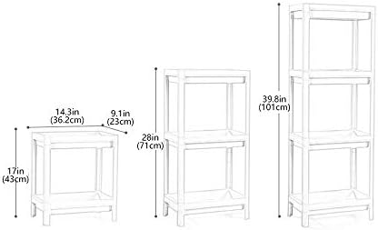 Prateleira de chuveiro wxxgy multi -camadas de plástico de patrimônio destacável Organizador de armazenamento prateleiras para