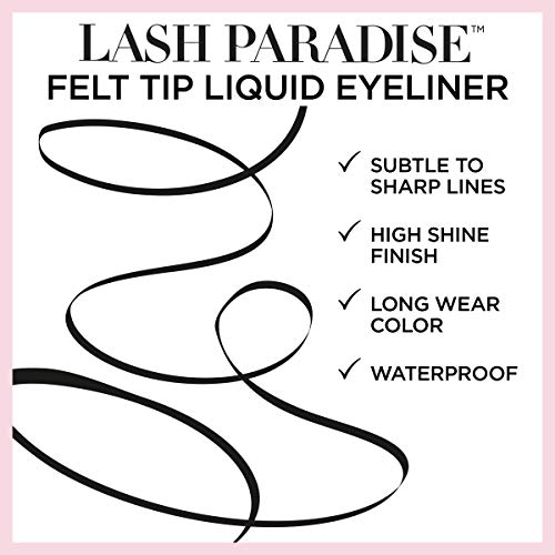 L'Oreal Paris Cosmetics Voluminoss Lash Paradise Liquidyiner líquido, ouro rosa, 0,05 onça fluida