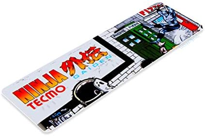 Sinal de lata de tinworld ninja Gaiden Arcade Sala de jogos de marquise Sign de metal decoração Retro Console B032