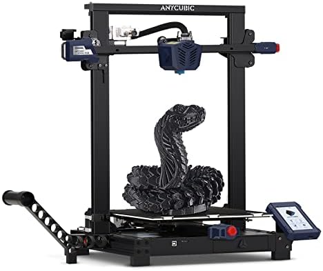 AnyCubic Kobra Plus, impressora 3D com nivelamento automático de 25 pontos, extrusora de engrenagem em todo o metal para filamento