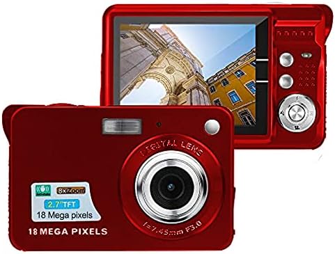 Câmera digital de megapixel de 18MP do ACuvar com tela LCD de 2,7 , bateria recarregável, foto e vídeo em HD para fotografia