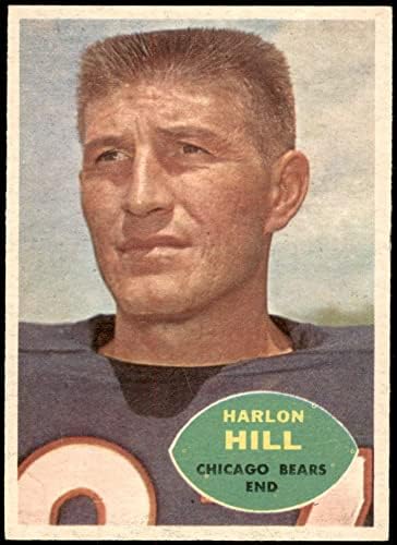 1960 Topps # 16 Harlon Hill Chicago Bears Nm Bears North Alabama